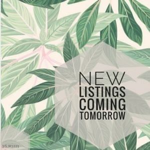 NEW CLOTHING BEING LISTED TOMORROW!!! :)